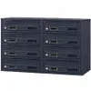 8-fach Briefkastenanlage Anthrazit Ral 7016, 25 cm Tiefe, Produktbild-Vorschau 1