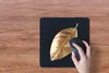MuchoWow® Mauspad Mousepad Blätter - Schwarz und Gold - Produktbild-Vorschau 3