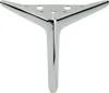 Elégant pied de meuble chrome argent 15 cm, pieds Voir les images du produit 2
