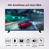 JVC LT-40VF3655 40 Zoll Fernseher - Full HD Smart TV Produktbild-Vorschau 4