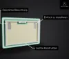 Badspiegel 90x50 cm - Horizontal mit LED Beleuchtung - LED Produktbild-Vorschau 2