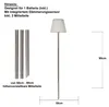 Decorazione solare a LED 'Solini', 30/50/90 cm, acciaio Anteprima dell’immagine prodotto 9