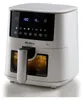 A white Ariete air fryer with a digital display and a window showing food inside. Anteprima dell’immagine prodotto