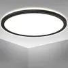 Plafonnier LED ultra-plat Ø42cm rond 22W 3000lm 4000K Voir les images du produit 1