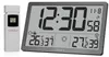 Kienzle Jumbo NEO LCD Wetter Wanduhr grau mit XXL Display Produktbild-Vorschau 1