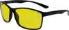 INVU. Sportbrille matt schwarz, gelb Nachtsicht Produktbild-Vorschau 1