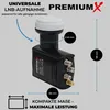 Unicable LNB SAT Einkabellösung SCR + 3x Lagacy 0,1dB HD Produktbild-Vorschau 4