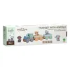 Joueco Wildies Family Trenino in legno Set Animali Anteprima dell’immagine prodotto 10