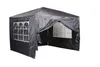 CHILLROI Faltpavillon Dachfläche 300 x 300 cm Anthrazit Produktbild-Vorschau 2