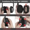 Ersatz Ohrpolster für Kopfhörer Sony WH1000XM3 Schwarz   1 Produktbild-Vorschau 5