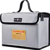 A fireproof LIPO battery safety bag is shown against a white background. Produktbild-Vorschau