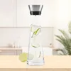 Wasserkaraffe Glaskaraffe Wasserkrug Krug Glas mit Sieb 1 Produktbild-Vorschau 2