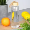 Vilde | Glasflasche - Transparent - 500 Ml - Wasserflasche Produktbild-Vorschau 3