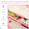 GOPLUS Kinderschreibtisch höhenverstellbar, Produktbild-Vorschau 5