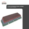 DAPRONA 20x Bitumen Dachschindeln Rechteck Grau 1 m x 32 cm Produktbild-Vorschau 4