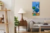 Wandbild Leinwand Bilder mit Uhr 30x60 Wand Kunst Bild Produktbild-Vorschau 3