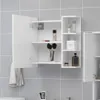 vidaXL Koupelnová zrcadlová skříňka bílá 62,5x20,5x64 cm Náhled obrázku produktu 3