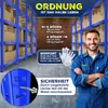 MASKO® 2er-Set Lagerregal Schwerlastregal, Kellerregal, Produktbild-Vorschau 5
