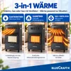 3 in 1 Infrarot Keramik Gas Heiz-Ofen 4,2 kW mit Produktbild-Vorschau 2
