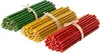 150 St Mehrfarbiger Set von Bienenwachskerzen 3 Farben  Produktbild-Vorschau 2