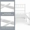 Łóżko metalowe Yaheetech Rama łóżka z zagłówkiem Rama łóżka Podgląd zdjęcia produktu 7