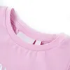 Kinder-T-Shirt mit Rüschenärmeln Lila 116 10506 Produktbild-Vorschau 3