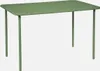 sweeek - Gartentisch aus Stahl für 4 Personen - Grün Produktbild-Vorschau 1