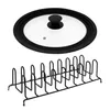 Univerzálny sklenený poklop 24/26/28 cm Brunbeste Bb-3112 Náhľad obrázku produktu 6