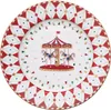 4x Christmas Wonderland Kuchenteller verschiedene Dekor Produktbild-Vorschau 2