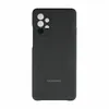 A black Samsung phone case is shown against a white background. Produktbild-Vorschau