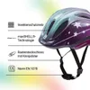 KED Meggy II Trend I Kinder Fahrradhelm Insektenschutznetz Produktbild-Vorschau 3