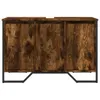 vidaXL Spodná skrinka pod umývadlo dymový dub 91x35x60 cm Náhľad obrázku produktu 4