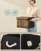 SONGMICS Aufbewahrungsbox 3er Set mit Deckel, Faltbare und Produktbild-Vorschau 6