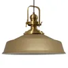 Pendelleuchte I Aslet l Ø41 cm E27 Metall Beige Vintage Produktbild-Vorschau 1