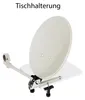 PremiumX Camping SAT Anlage Single LNB Tischhalter Produktbild-Vorschau 2