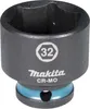 Makita E-16237 Steckschlüssel 1/2" SW32 Impact Black kurz Produktbild-Vorschau 2