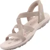 Skechers Slip-Ins: Reggae Slim  Sandalen Plat - Taupe - Voir les images du produit 1