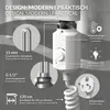 Diagram illustrating the features of a heating element for a radiator. Produktbild-Vorschau
