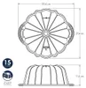 Patelnia Nordic Ware Anniversary Bundt - 12 filiżanek Podgląd zdjęcia produktu 5