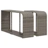 The Living Store 11-tlg. Garten-Sofagarnitur mit Kissen Produktbild-Vorschau 9