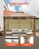 VEVOR zanzariera per gazebo, adatta per gazebo 304 x 304 x Anteprima dell’immagine prodotto 3