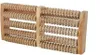 A wooden foot massager with multiple rollers. Produktbild-Vorschau