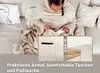 Kuscheldecke mit Ärmeln, 170x200 cm, beige Produktbild-Vorschau 3
