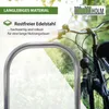 Fahrradanlehnbügel 116x74 cm Edelstahl Ø 60 mm zum Produktbild-Vorschau 2