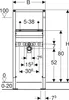Geberit Duofix Waschtisch Element 1120 mm Produktbild-Vorschau 6