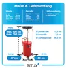 Bituxx Mobiler 80L Ölauffangwagen Ölablassgerät Produktbild-Vorschau 8