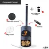 ASH® - Sonnenuntergang - Gartenkamin mit BBQ Produktbild-Vorschau 3