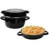 4,8-liter-fritteuse aus emailliertem stahl Baumalu 311155 Produktbild-Vorschau 1