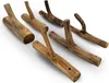 A set of six wooden coat hooks made from driftwood. Náhľad obrázku produktu