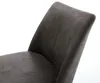 DELIFE Drehstuhl Elso-Flex Mikrofaser Anthrazit Vintage Produktbild-Vorschau 4